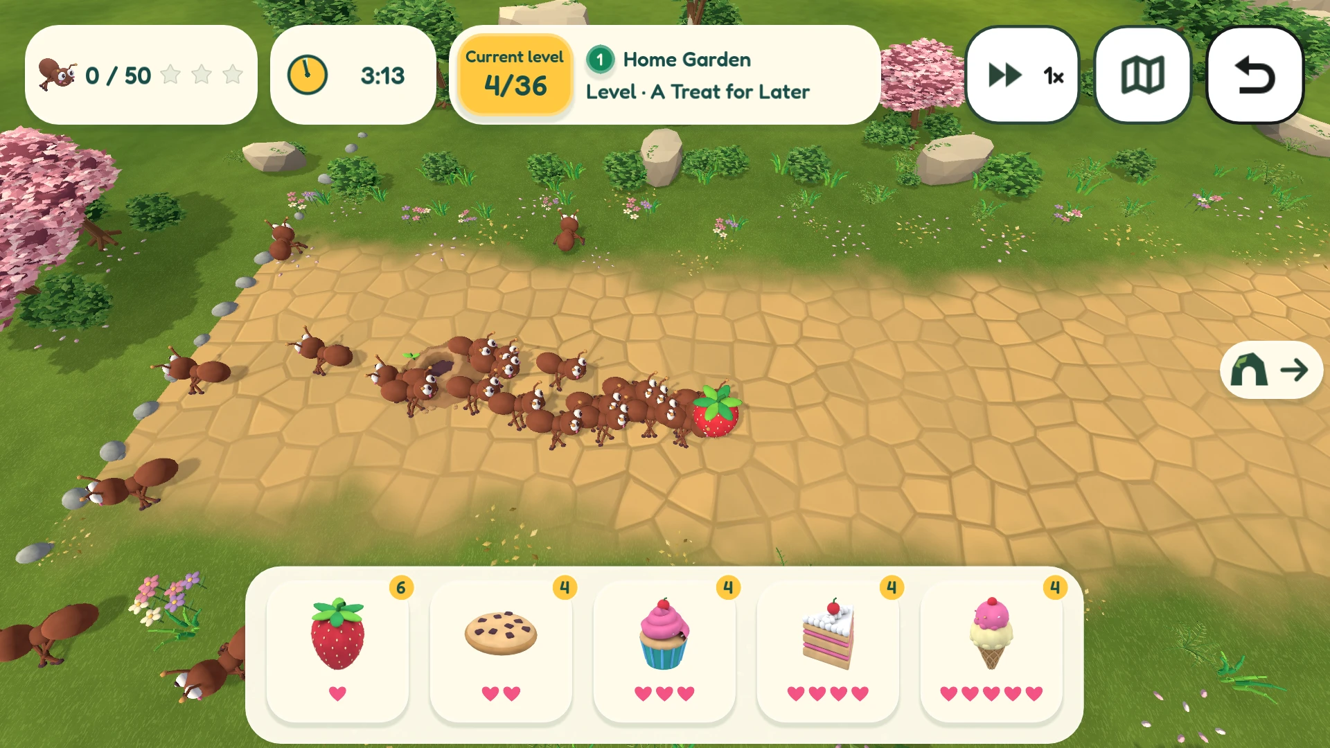 Captured in-game: On the trail